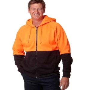Hi-Vis Two Tone Fleece Hoodie SH-SW24