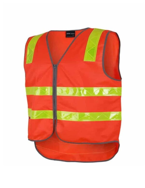 Vic Road (D + N) Zip Safety Vest JB-6DVRV