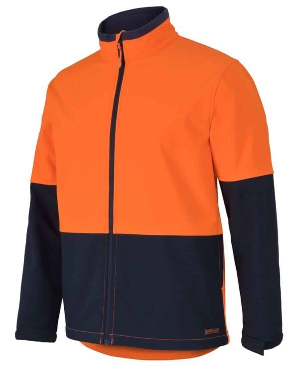 Hi Vis Three Layer Softshell Jacket JB-6HRJ - Image 2