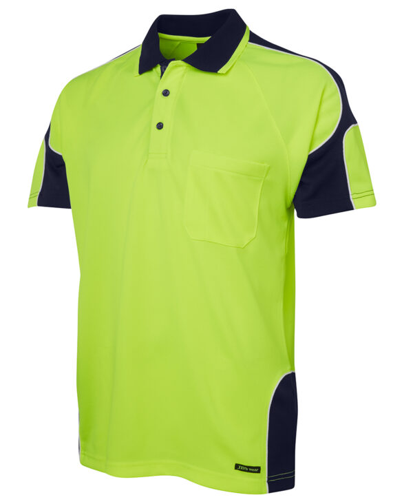 Hi Vis 4602.1 S/S Arm Panel Polo JB-6AP4S - Image 11