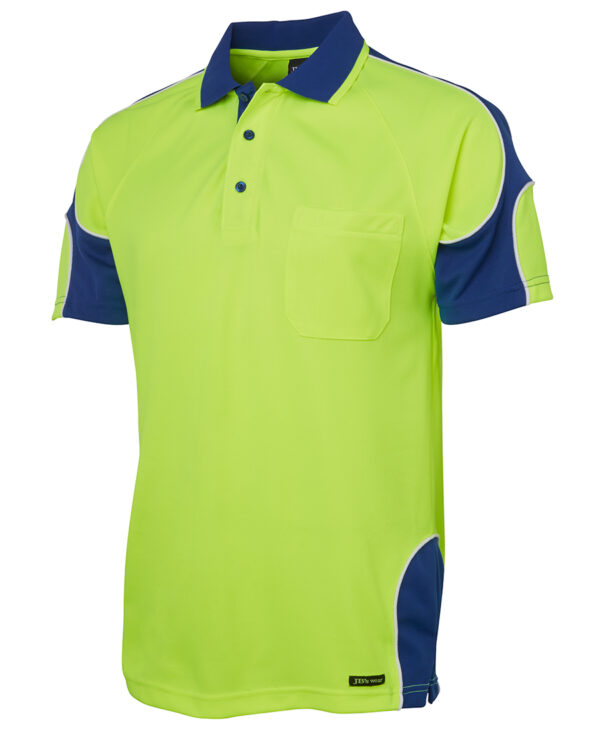 Hi Vis 4602.1 S/S Arm Panel Polo JB-6AP4S - Image 14