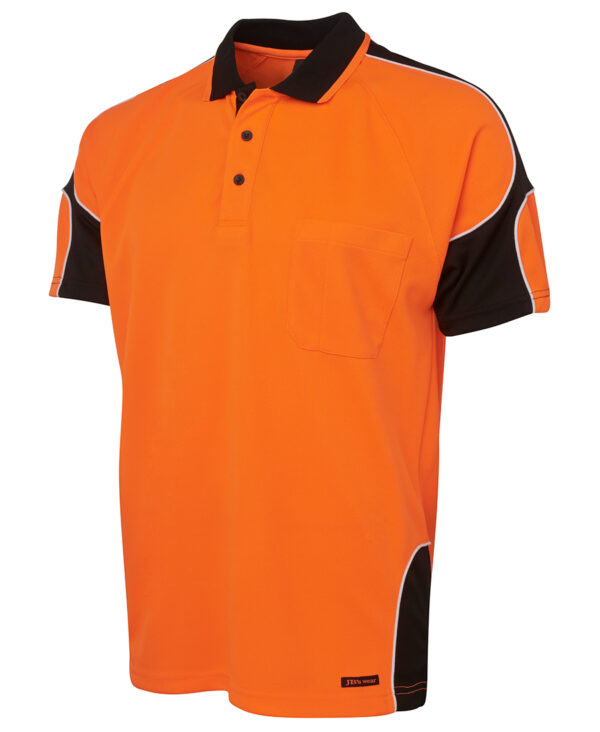 Hi Vis 4602.1 S/S Arm Panel Polo JB-6AP4S - Image 17