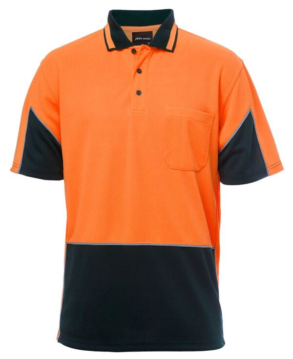 Hi Vis 4602.1 S/S GAP POLO JB-6HVGS - Image 5