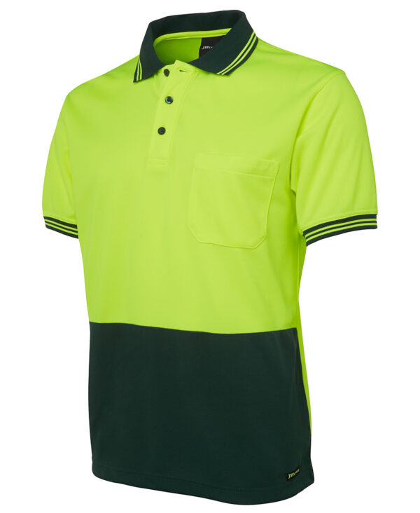 Hi Vis 4602.1 Non Cuff Trad Polo JB-6HVPS - Image 8