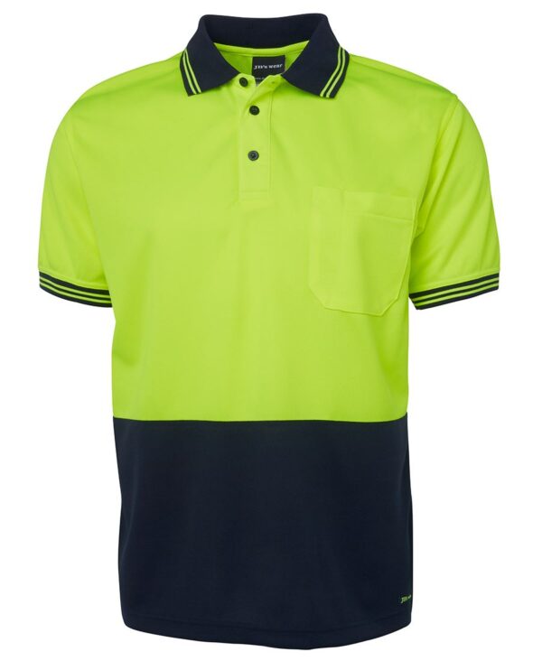 Hi Vis 4602.1 Non Cuff Trad Polo JB-6HVPS - Image 13