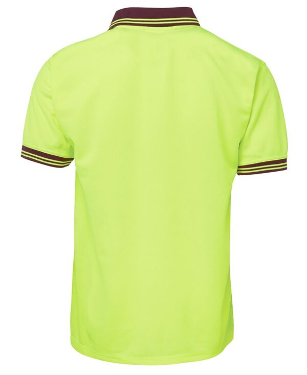 Hi Vis 4602.1 Non Cuff Trad Polo JB-6HVPS - Image 3