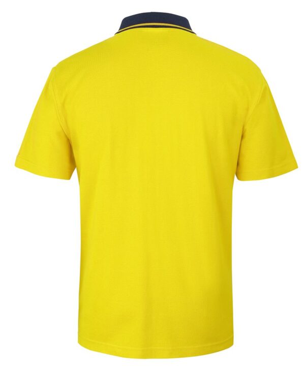 Hi Vis S/S Cotton Pique Trad Polo JB-6HVQS - Image 6