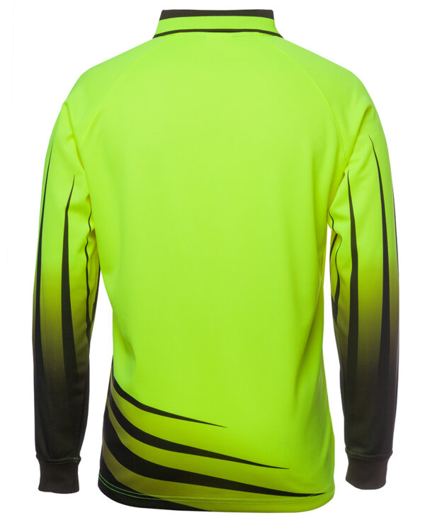 Hi-Vis 4602.1 Long Sleeve Rippa Polo JB-6HVRL - Image 3