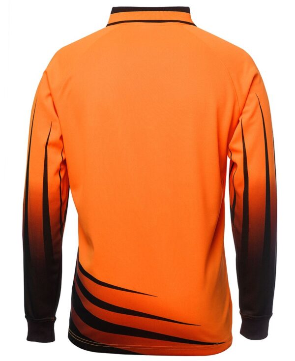 Hi-Vis 4602.1 Long Sleeve Rippa Polo JB-6HVRL - Image 6