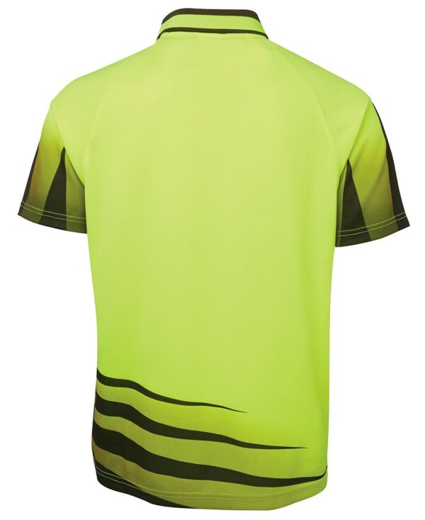 Hi Vis Rippa Sub Polo JB-6HVRS - Image 3