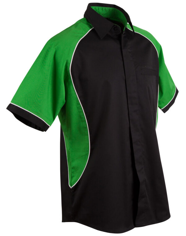 Men's Arena Tri-colour Contrast Shirt SH-BS15 - Image 11