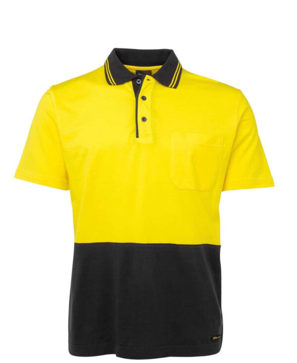 Hi Vis S/S Cotton Polo JB-6CPHV