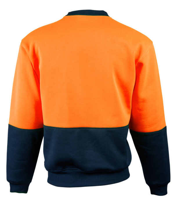 Hi-Vis 2 Tone Crew Neck SH-SW09 - Image 2