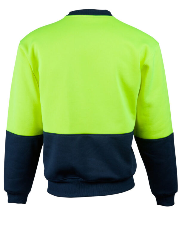 Hi-Vis 2 Tone Crew Neck SH-SW09 - Image 4