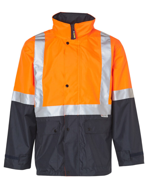 HI-VIS SAFETY JACKET WITH MESH LINING & 3M TAPES SH-SW18A - Image 3