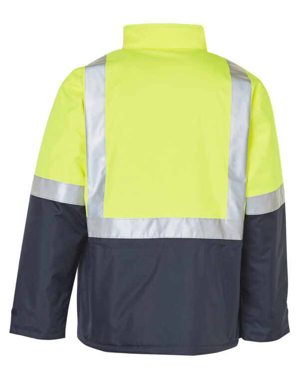 Hi-Vis Two Tone Rain Proof Jacket With Quilt Lining SH-SW28A - Image 9