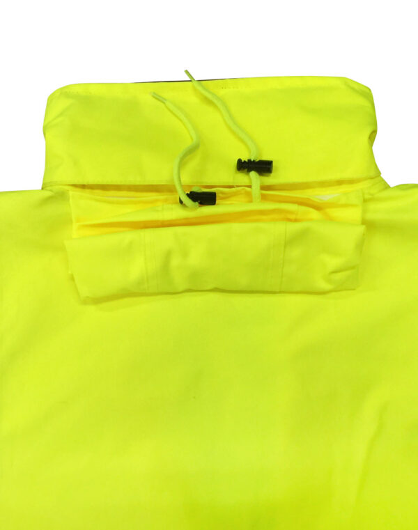 Hi-Vis Two Tone Rain Proof Jacket With Quilt Lining SH-SW28A - Image 6