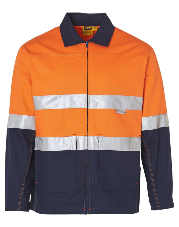 Hi-Vis Cotton Jacket With 3M Tapes SH-SW46 - Image 2