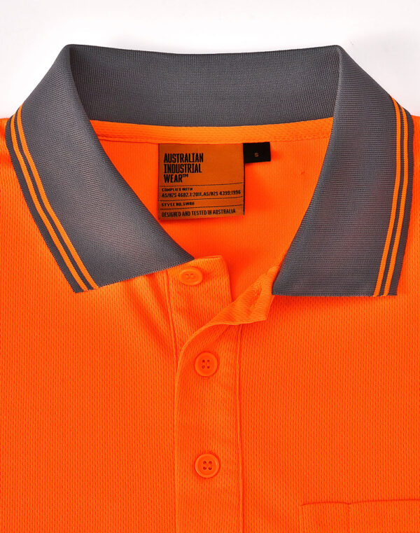 Unisex CoolDry® Segmented LS Polo SH-SW86 - Image 9