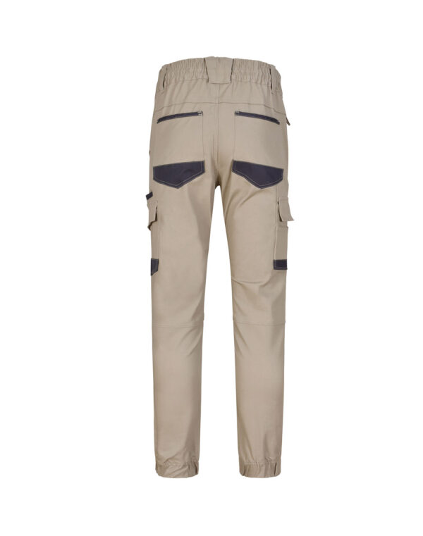 Unisex Cotton Stretch Drill Cuffed Work Pants SH-WP28 - Image 7