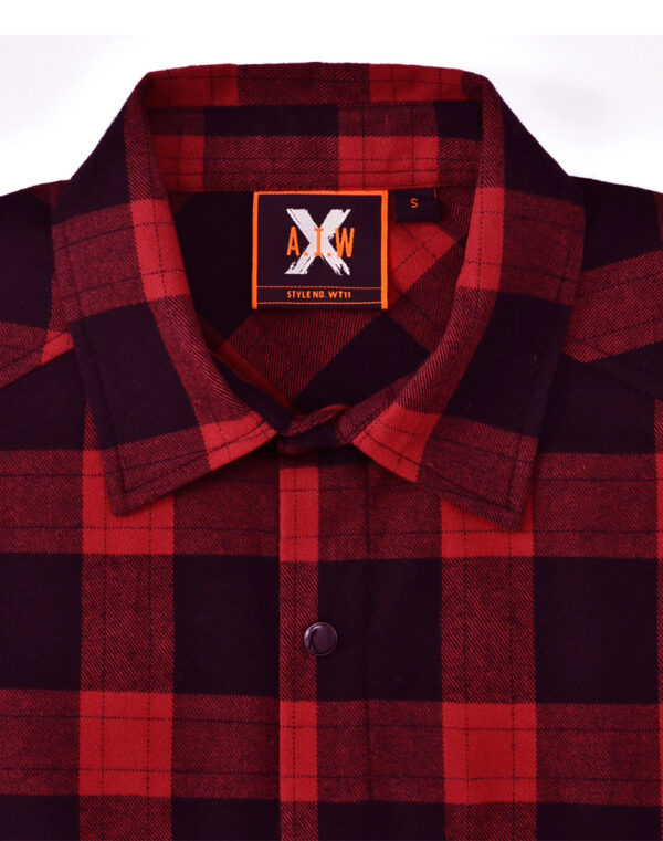 UNISEX CLASSIC FLANNEL PLAID LS SHIRT SH-WT11 - Image 17