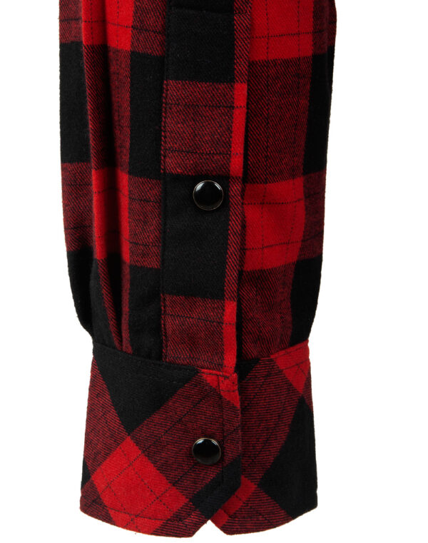 UNISEX CLASSIC FLANNEL PLAID LS SHIRT SH-WT11 - Image 15