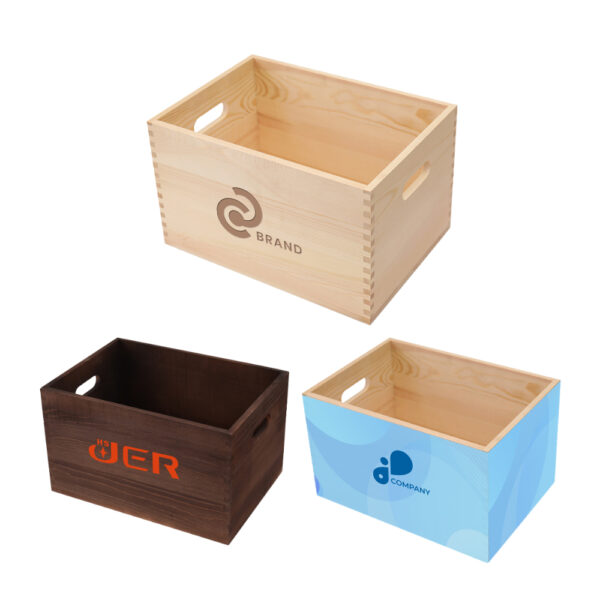 Large Wooden Storage Box. PC-PCPB556