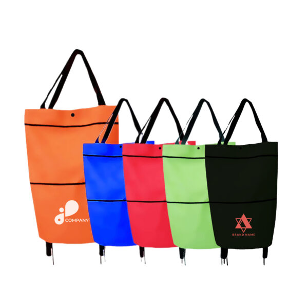 2 in 1 Collapsible Shopping Trolley Bag. PC-PCPB074