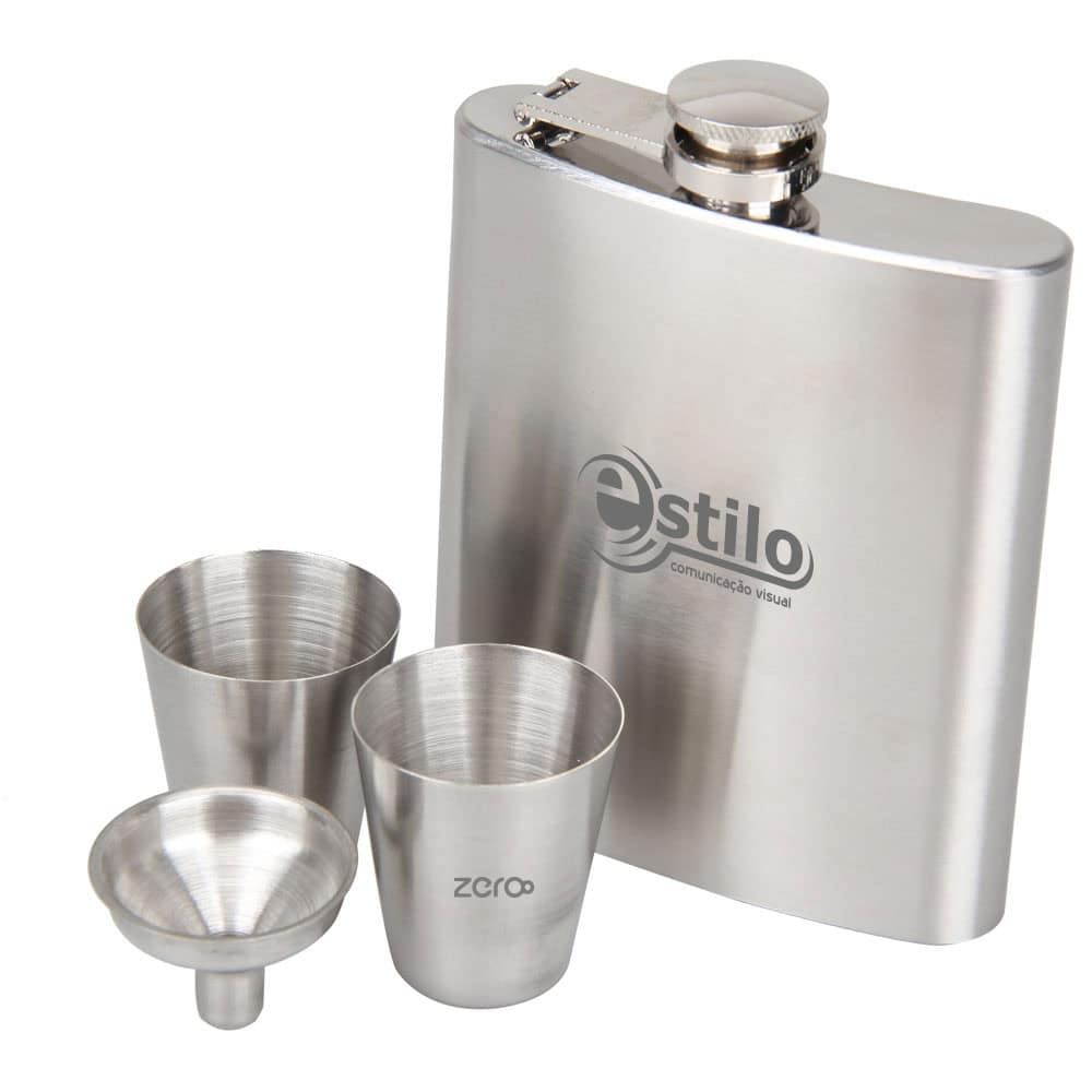Stainless Steel Hip Flask Set. PC-PCH735