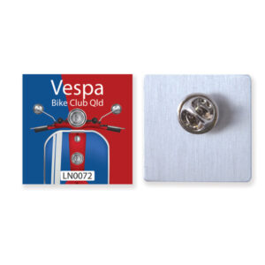 Aluminium Offset Print Pin/Badge 25mm.  LN0072