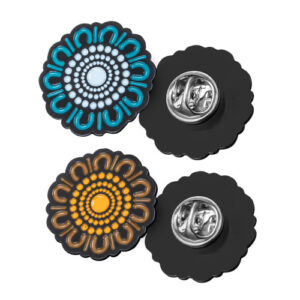 Healing Circle Lapel Pin "Healing Journey". PF-HCLP